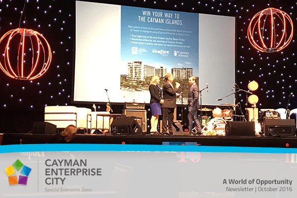 Welcome to Cayman Enterprise City | Newsletter | October 2016