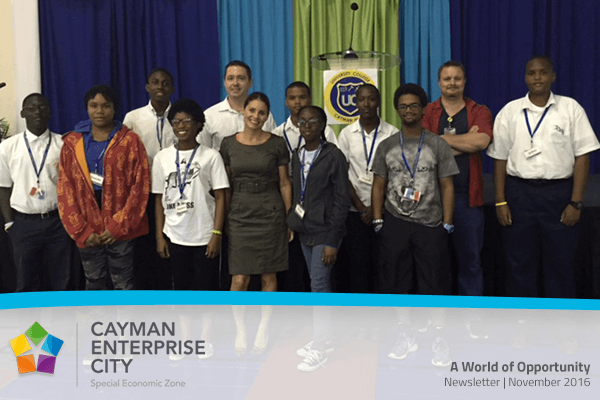 Welcome to Cayman Enterprise City | Newsletter | November 2016
