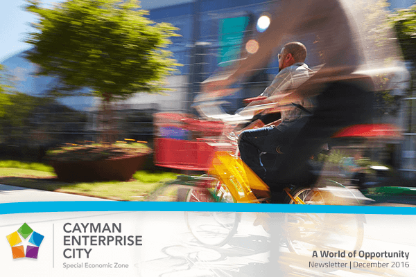 Welcome to Cayman Enterprise City | Newsletter | December 2016