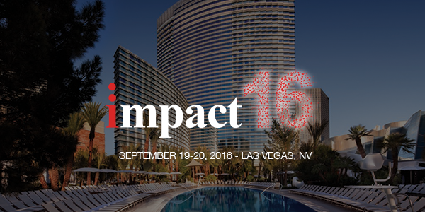 Join us for IMPACT16 in Las Vegas